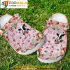 Dairy Cow Floral Just A Girl Who Loves Cow 3D Crocs, Funny Crocs
