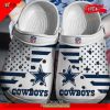 Dallas Cowboys Nfl Team Gift For Fan Crocs Rubber Crocs Crocband Clog Shoes