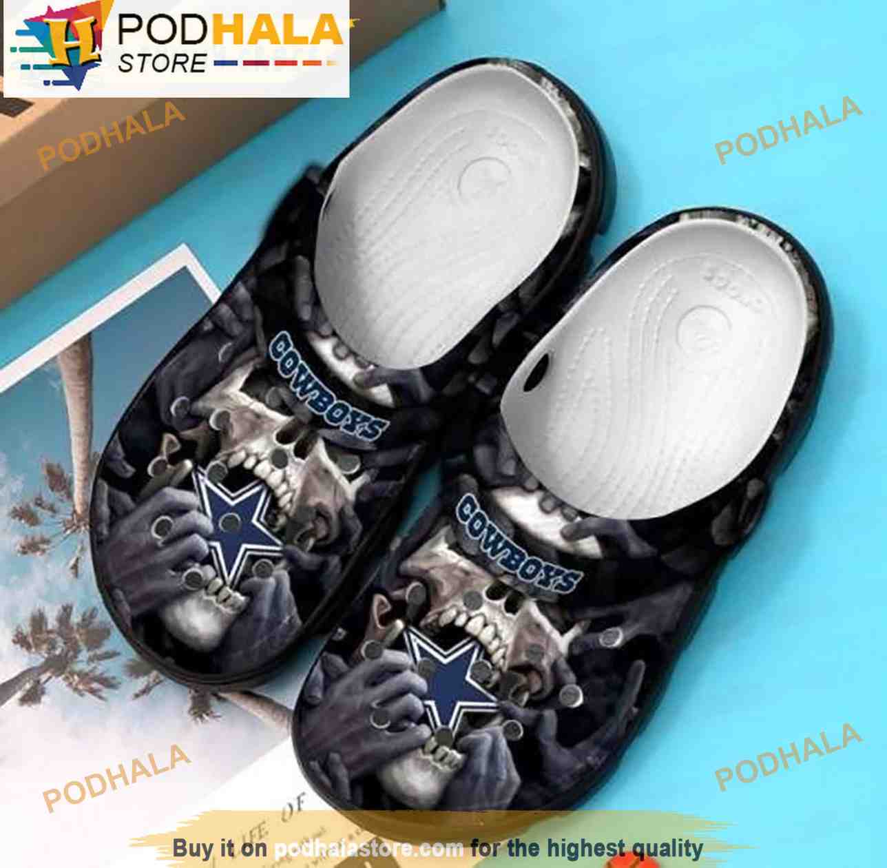 Dallas Cowboys 3D Crocs Mens - Bring Your Ideas, Thoughts And Imaginations  Into Reality Today