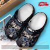 Dallas Cowboys Team Skull Rubber Crocs Crocband Clogs Comfy Footwear