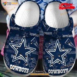 Dallas Cowboys Unisex Fashion Style For Man Women Crocs Clog Shoes