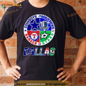 Dallas Dallas Cowboys Dallas Mavericks Dallas Stars New York Rangers Shirt 2