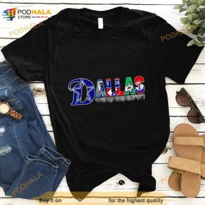 Dallas Sports Teams City Skyline Shirt