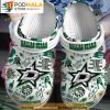Dallas Stars White Nhl 3D Crocs Clog Shoes, Funny Crocs