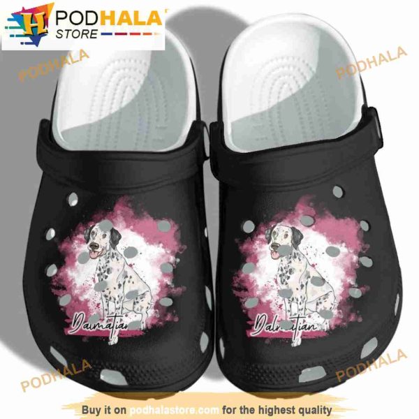 Dalmatian Dog Funny 3D Crocs, Funny Crocs