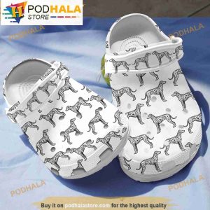Dalmatian Dog Gifts 3D Crocs Slippers, Funny Crocs