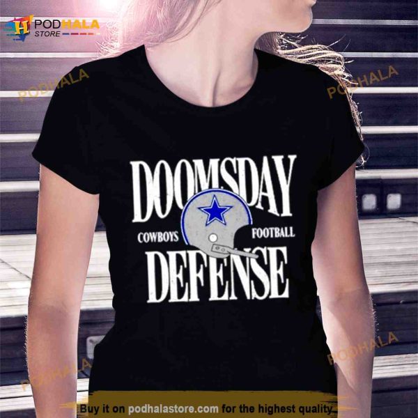Dan quinn wearing doomsday defense DalLas Cowboys Football Shirt
