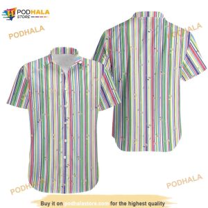 Dapper Dan Pastel Hawaiian Shirt, Disney Bounding Button Up Shirt