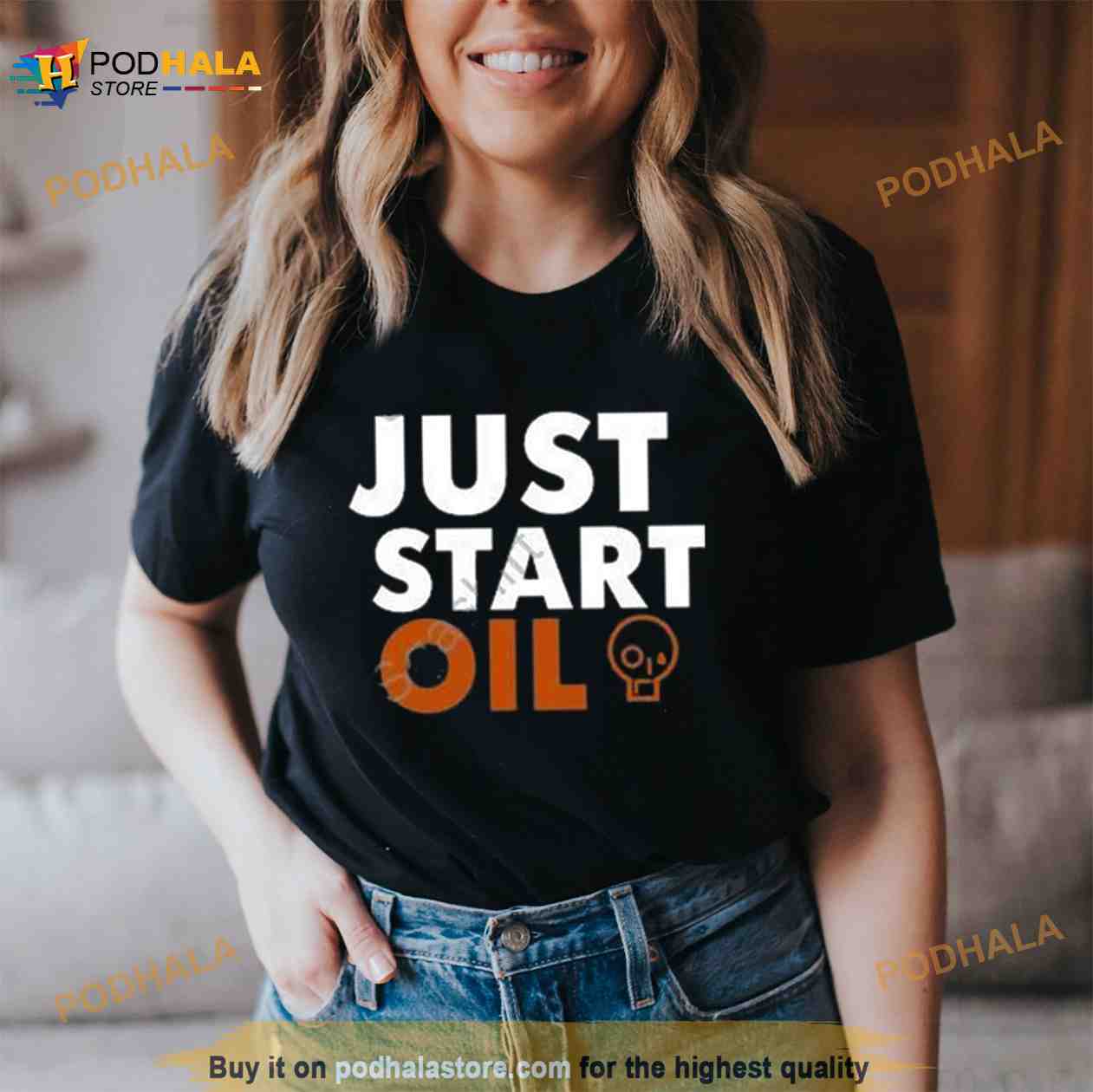 Darren Grimes Just Star Oil Shirt Darren Grimes Just Star Oil Shirt