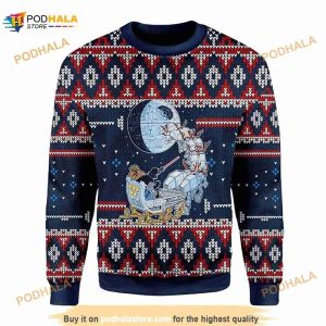 Darth Santa Ugly Christmas Sweater