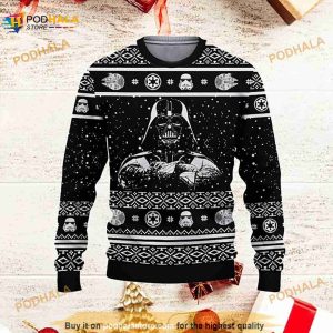 Darth Vader Black Ugly Christmas Sweater 3D, Christmas Sweater
