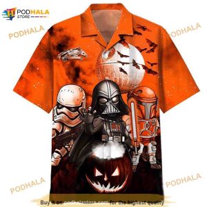 Darth Vader Summer Funny Hawaiian Shirt, Star Wars Hawaii Shirt, Darth Vader Fan Gifts