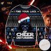Darth Vaders I Find Your Lack Of Cheer Disturbing Ugly Knitted Christmas 3D Sweater