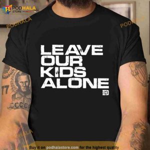 David J Harris Jr Leave Our Kids Alone Shirt 2