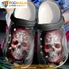Day Of The Dead Skull Dragon 3D Crocs, Funny Crocs