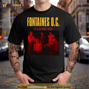 Dc Fontaines Dc Show Dc Tour 2022 Shirt 2