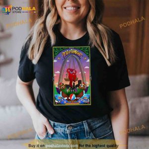 Dead & Company Poster Final Tour St. Louis MO Maryland Heights MO 2023 Shirt