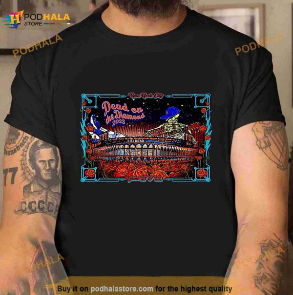 Dead & Company Queens 23 Multiple Artists Poster Shirt