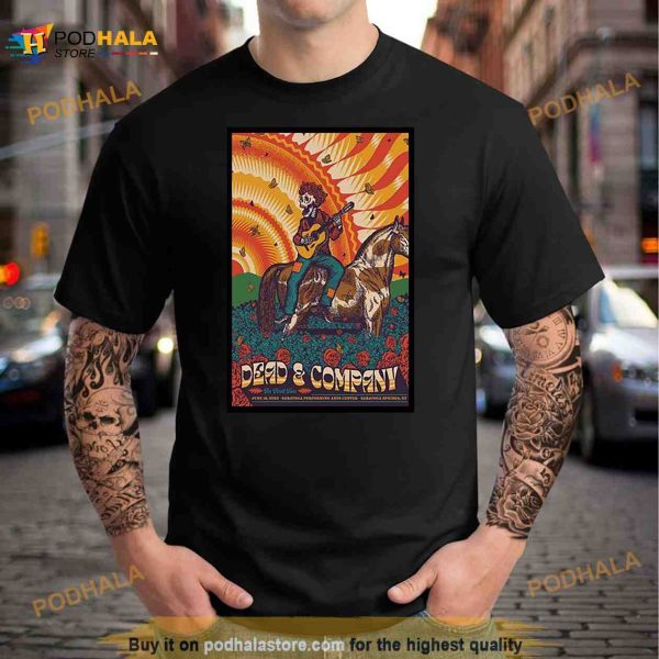 Dead & Company Saratoga Springs NY June 18 2023 Final Tour Poster Shirt