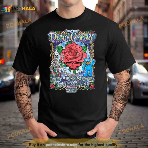 Dead & Company The Final Tour What A Long Strange Trip It’s Been 2023 Shirt