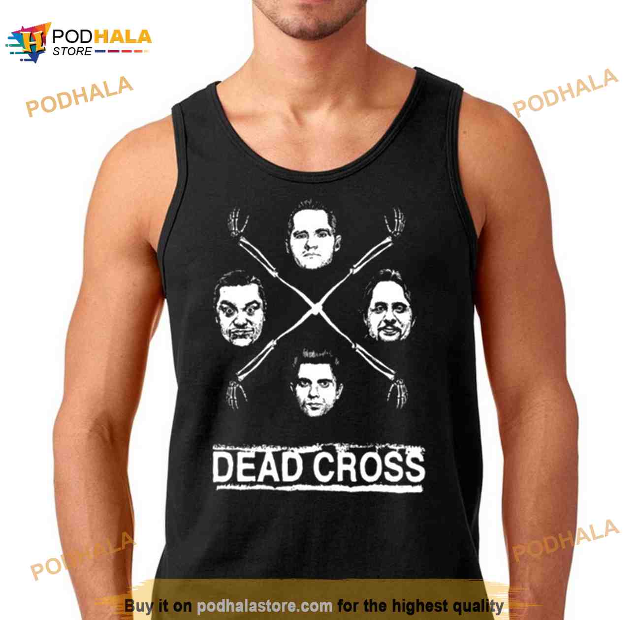 Dead Cross Caricatures Art Shirt Dead Cross Caricatures Art Shirt