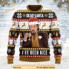 Dear Santa I've Been Nice Ugly Knitted Christmas Sweater