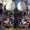 Deer Hunter America Flag 3D Crocs, Funny Crocs