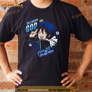 Delivery God Yato Japanese Anime Noragami Character God Calmity Shirt 3