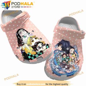 Demon Slayer Gifts 3D Clog Slippers