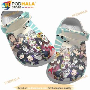Demon Slayer Season 3 Anime 3D Clog