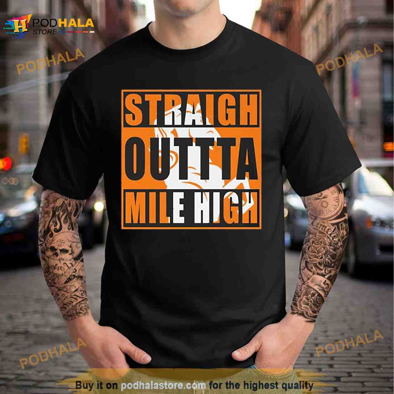 Denver Broncos Straight Outta Mile High Shirt Denver Broncos Straight Outta Mile High Shirt
