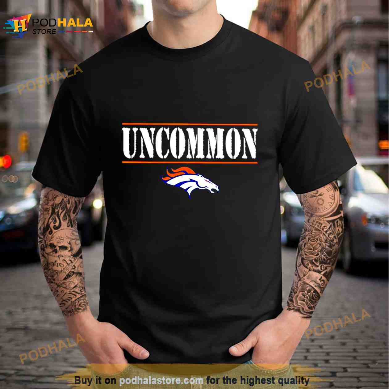 broncos training shirt