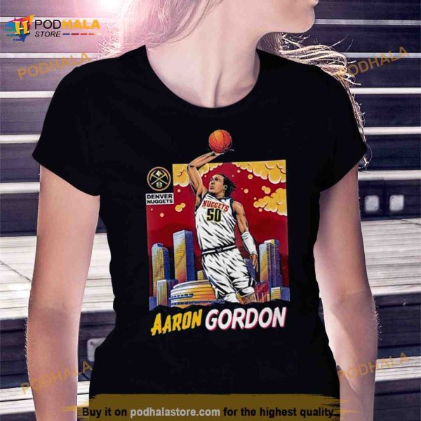 Denver Nuggets Aaron Gordon 2023 Nba Finals Sky T Shirt
