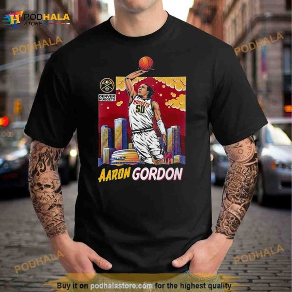Denver Nuggets Aaron Gordon 2023 Nba Finals Sky T Shirt