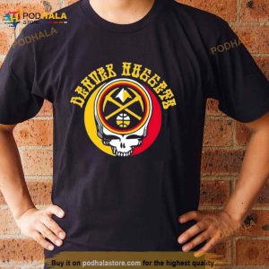 Denver Nuggets Basketball Team Dead Logo 2023 Shirt 3