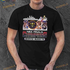 Denver Nuggets City 2023 NBA Finals Champions Shirt