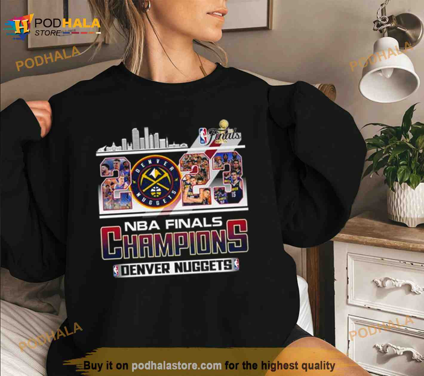 Denver Nuggets 2023 NBA Finals Champions Denver City of Champions shirt,  hoodie, sweater, long sleeve and tank top