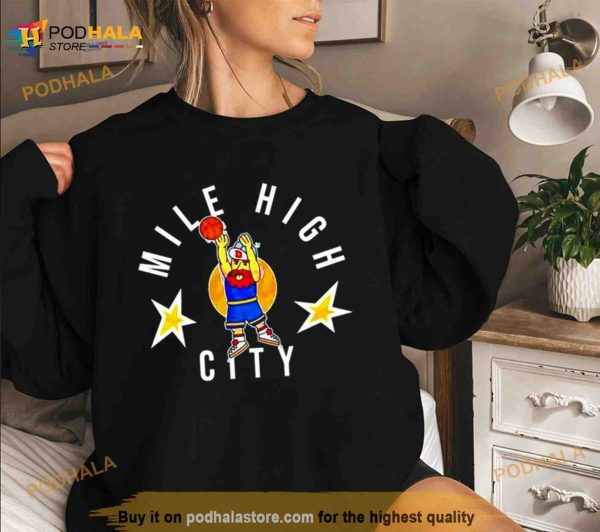 Denver Nuggets Mile High City NBA Finals Champion Shirt