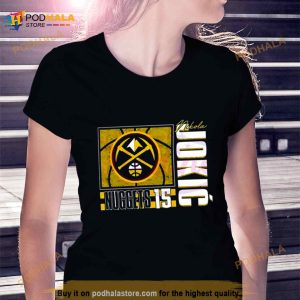 Denver Nuggets Nikola Jokic Basketball Player Signature Shirt 3