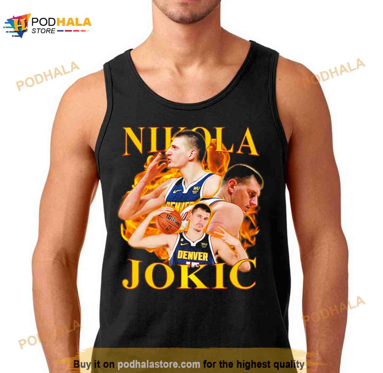 Nikola Jokic Signed Denver Nuggets City Edition Jersey The Joker
