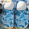 Detroit Lions Nfl 3D Crocs, Funny Crocs