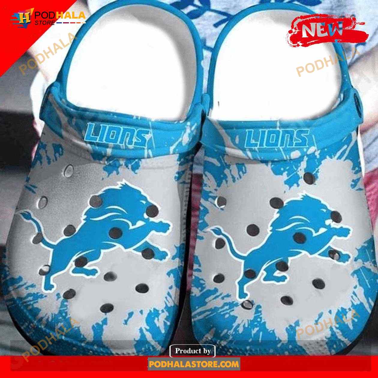 Detroit Lions Team Gift For Fan Crocs Crocs Rubber Crocs Crocband