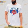 Detroit Pistons Basketball Map Logo 2023 Shirt