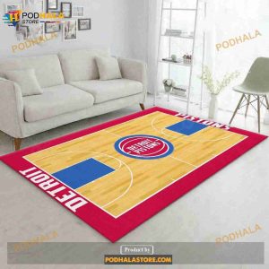 Detroit Pistons Nba Area Rugs Living Room Carpet Christmas Gift Floor Decor The Us Decor