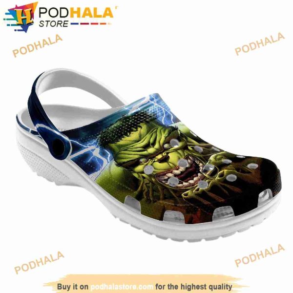 Devil Hulk 3D Crocs, Funny Crocs