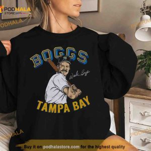 Devil Rays Wade Boggs Signature Shirt 2