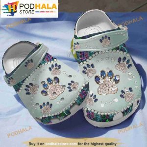 Diamond Dog Gifts 3D Crocs, Funny Crocs
