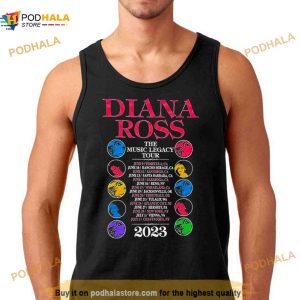 Diana Ross The Music Legacy Tour June 2023 Shirt 3