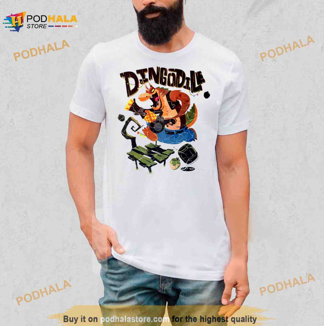 Dingodile Crash Bandicoot Shirt Dingodile Crash Bandicoot Shirt