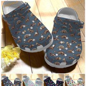 Dinosaur Skeletons Jurassic World 3D Crocs, Funny Crocs